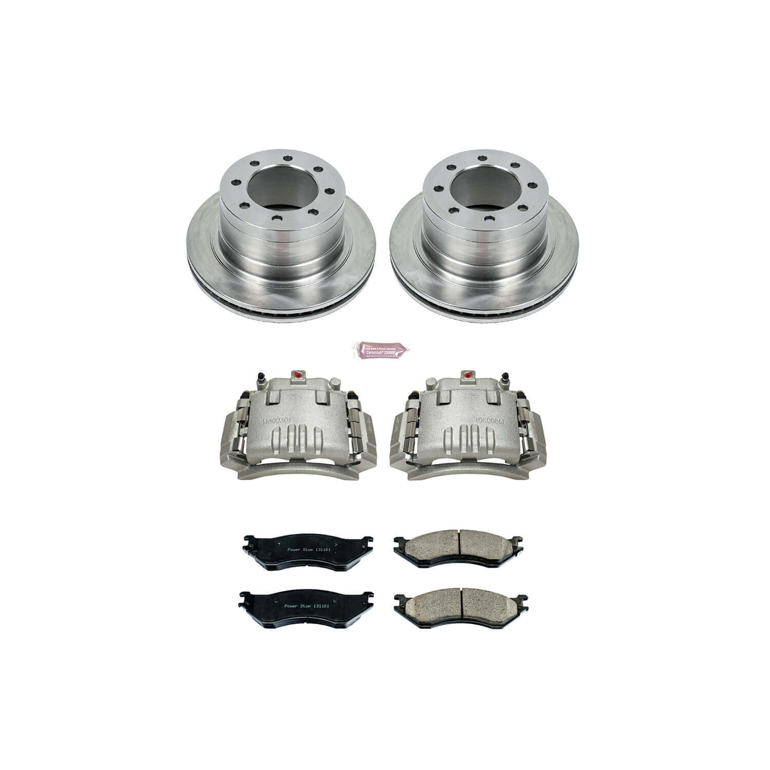 Power Stop KCOE5490 Autospecialty 1-Click Daily Driver Rear Brake Kit for 2006 Dodge Ram 1500 Laramie, SLT product image