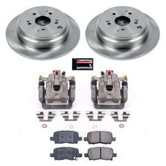 Power Stop KCOE5502 Autospecialty 1-Click OE Replacement Rear Brake Kit With Calipers for 2002-2004 Honda Odyssey product image