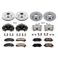 Power Stop KCOE5504 Autospecialty 1-Click Daily Driver Front And Rear Brake Kit for 2011 Chevrolet Impala product image