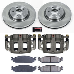 Power Stop KCOE5509 Autospecialty 1-Click Daily Driver Front Brake Kit for 2009-2011 Ford Flex product image