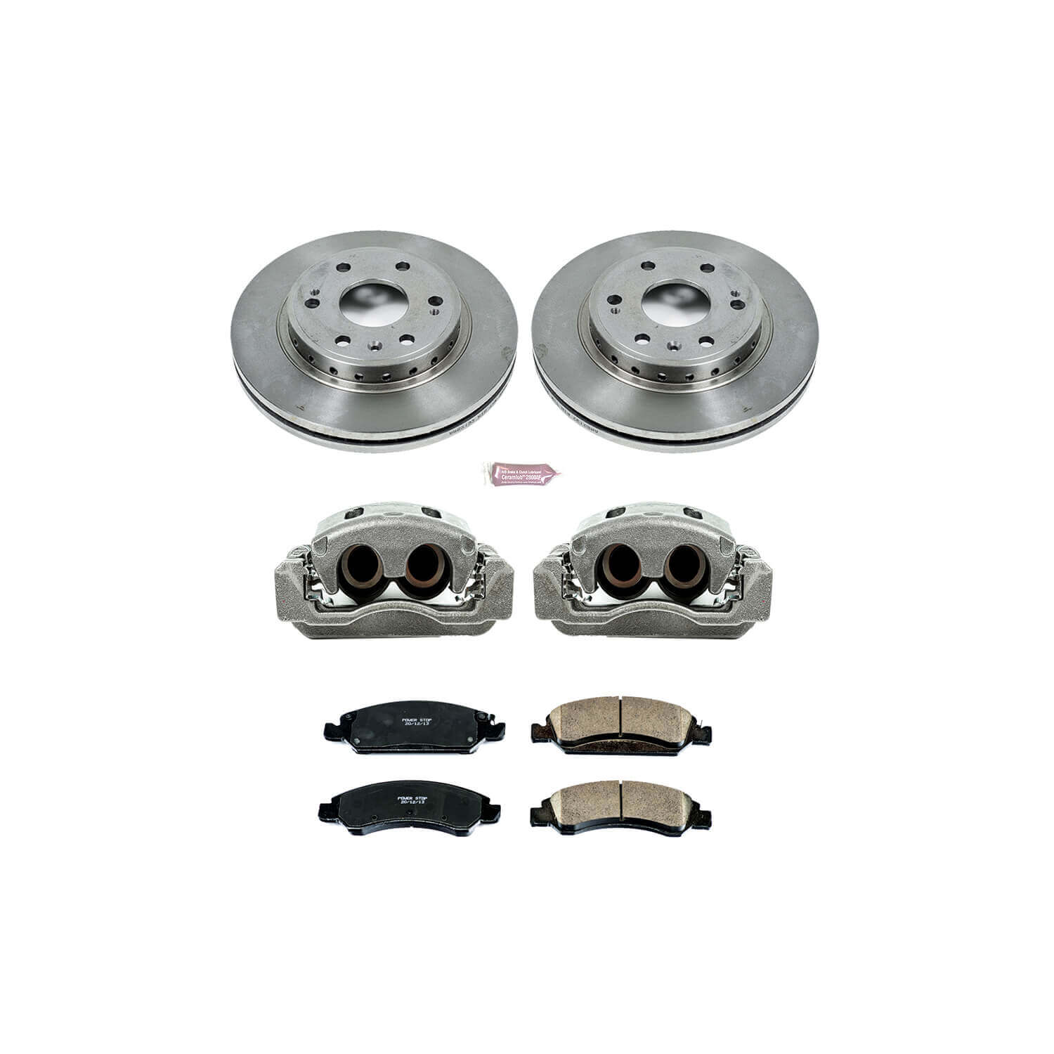 Power Stop KCOE5519 Autospecialty 1-Click Daily Driver Front Brake Kit for 2008-2011 Chevrolet Tahoe Ppv product image
