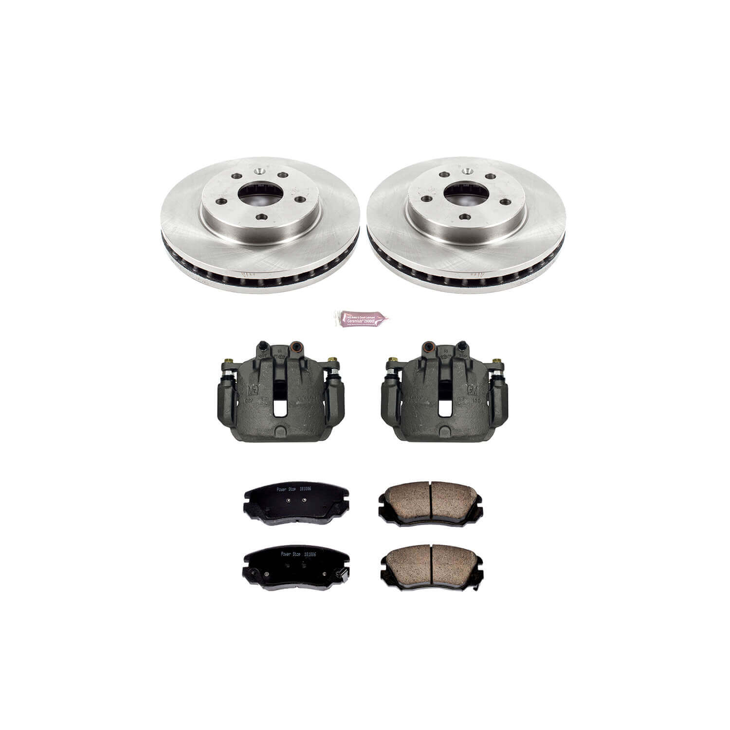 Power Stop KCOE5522 Autospecialty 1-Click Daily Driver Front Brake Kit for 2012-2016 Buick Lacrosse product image