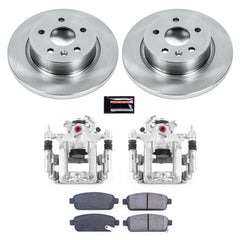 Power Stop KCOE5544 Autospecialty 1-Click OE Replacement Rear Brake Kit With Calipers for 2011-2015 Chevrolet Cruze Rear Disc product image