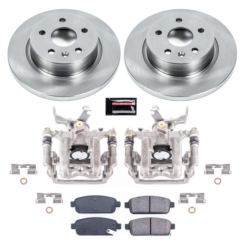 Power Stop KCOE5544A Autospecialty 1-Click OE Replacement Pad And Rotor Kit With Calipers for 2013-2017 Buick Encore product image