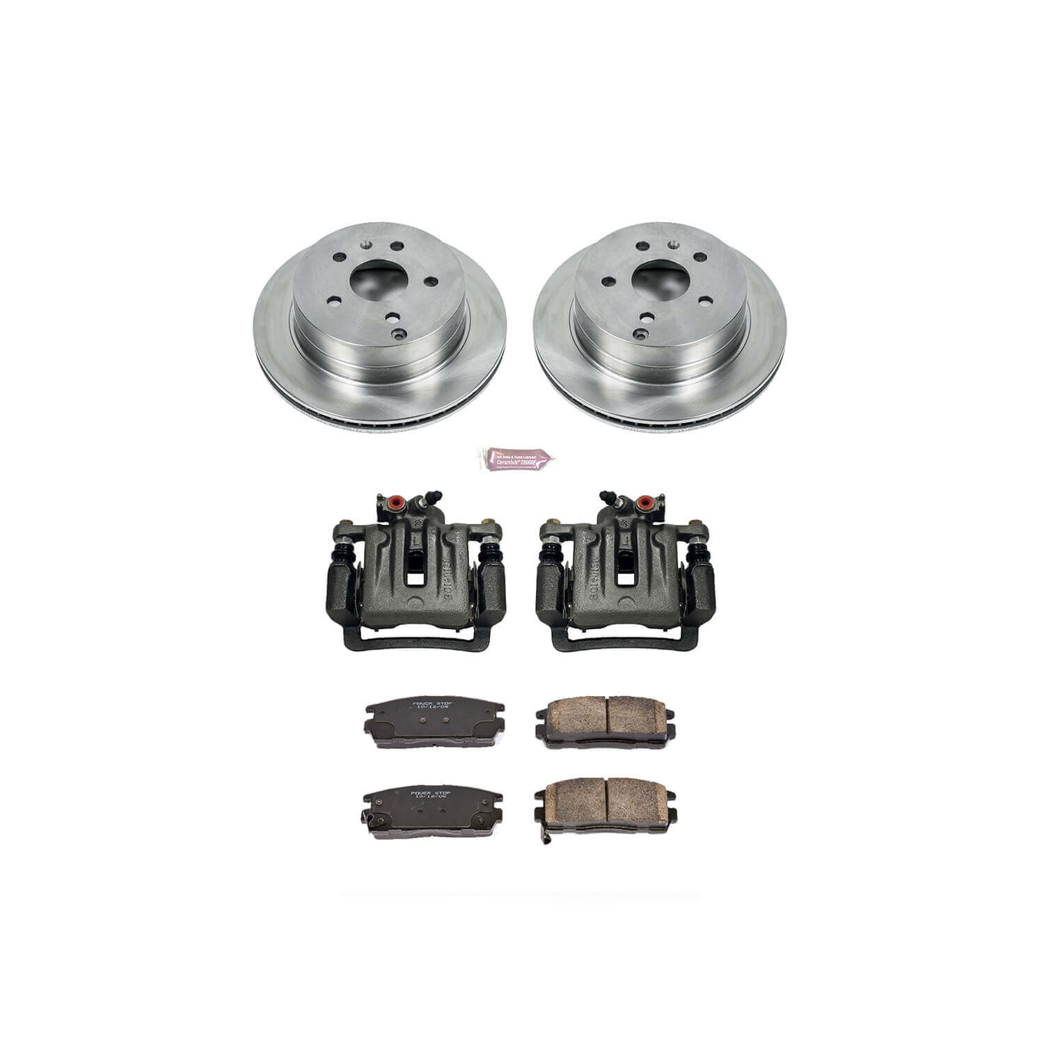 Power Stop KCOE5558 Autospecialty 1-Click Daily Driver Rear Brake Kit for 2010-2017 Chevrolet Equinox product image