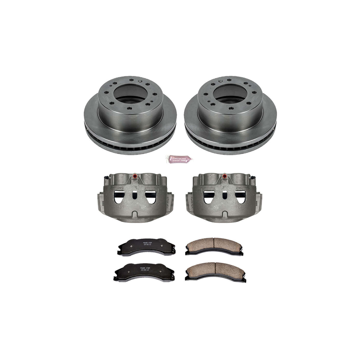 Power Stop KCOE5559 Autospecialty 1-Click Daily Driver Front Brake Kit for 2011 Chevrolet Silverado 2500 HD product image