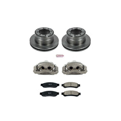 Power Stop KCOE5579 Autospecialty 1-Click Daily Driver Rear Brake Kit for 2010 Ford F-350 Super Duty Cabela's, King Ranch, Lariat, XL, XLT product image