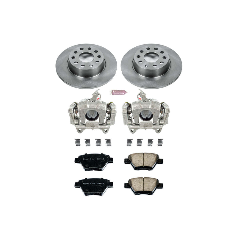 Power Stop KCOE5667 Autospecialty 1-Click Daily Driver Rear Brake Kit for 2010-2013 Audi A3 Base product image