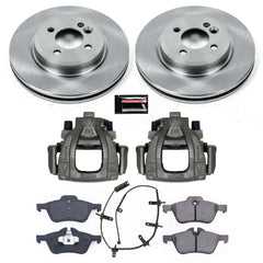 Power Stop KCOE5724 Autospecialty 1-Click Daily Driver Front Brake Kit for 2002-2006 MINI Cooper product image