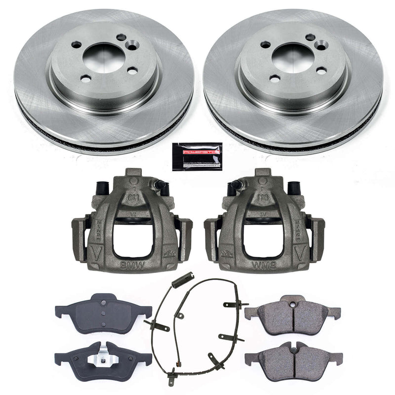 Power Stop KCOE5724 Autospecialty 1-Click Daily Driver Front Brake Kit for 2002-2006 MINI Cooper product image