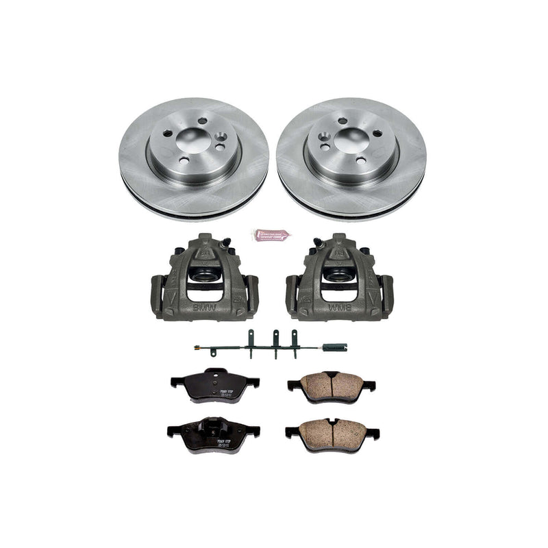 Power Stop KCOE5780 Autospecialty 1-Click Daily Driver Front Brake Kit for 2007-2008 MINI Cooper Convertible product image