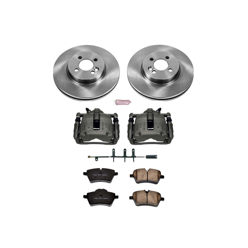 Power Stop KCOE5784 Autospecialty 1-Click Daily Driver Front Brake Kit for 2007 MINI Cooper Convertible product image
