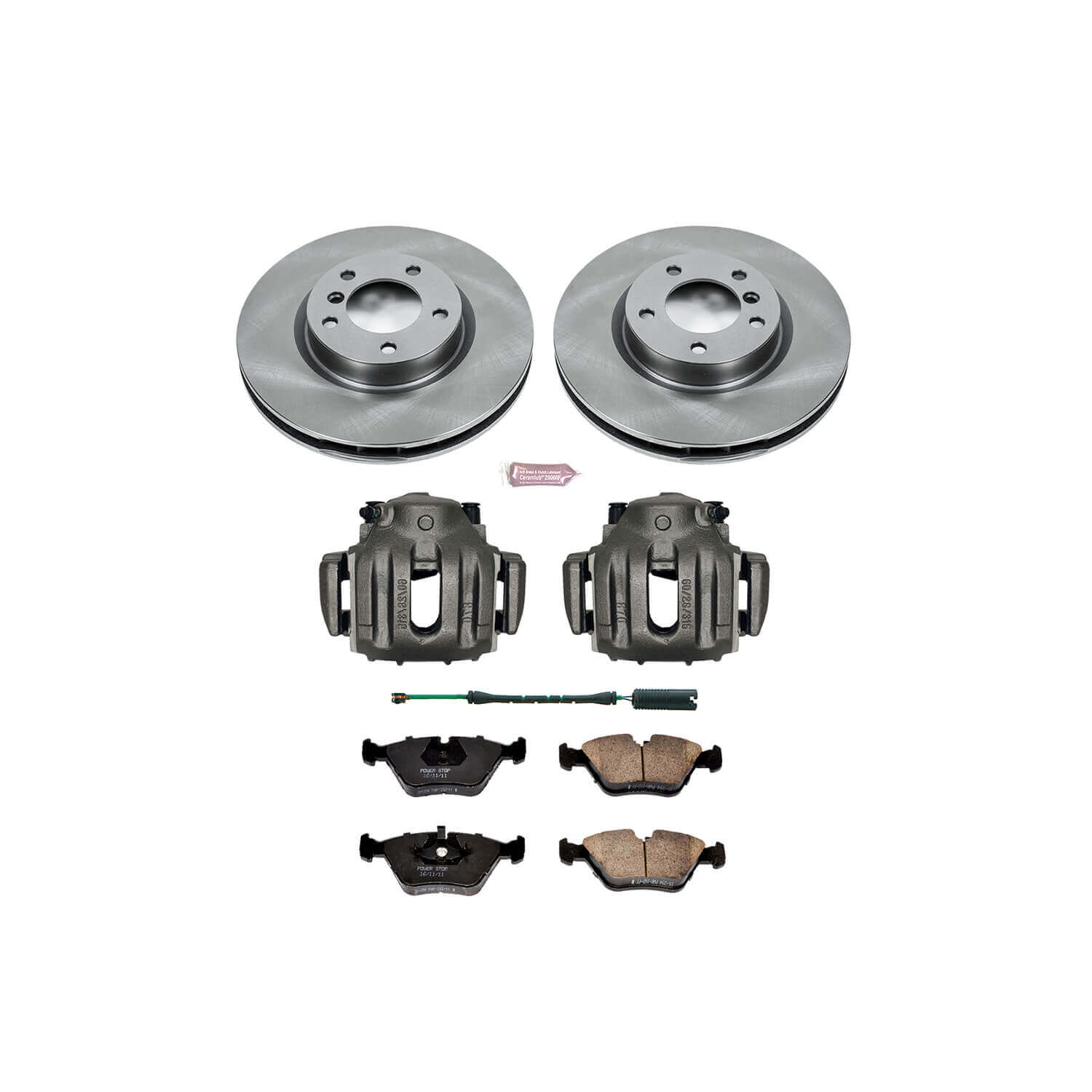 Power Stop KCOE582 Autospecialty 1-Click Daily Driver Front Brake Kit for 1995-1999 BMW M3 product image