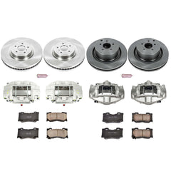 Power Stop KCOE5823 Autospecialty 1-Click Daily Driver Front And Rear Brake Kit for 2009-2013 Infiniti FX50 product image