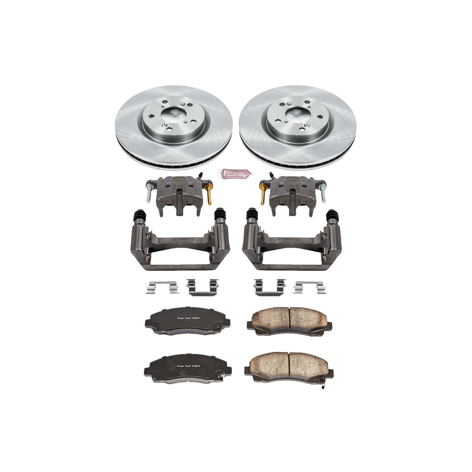 Power Stop KCOE5855 Autospecialty 1-Click Daily Driver Front Brake Kit for 2009-2014 Acura TL product image