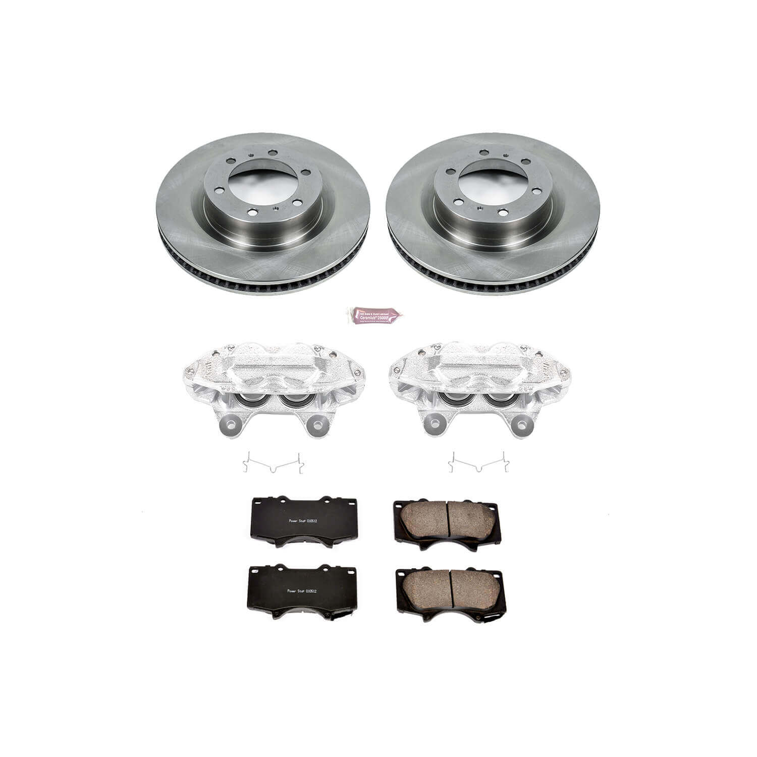 Power Stop KCOE5873 Autospecialty 1-Click Daily Driver Front Brake Kit for 2010-2015 Lexus GX460 product image