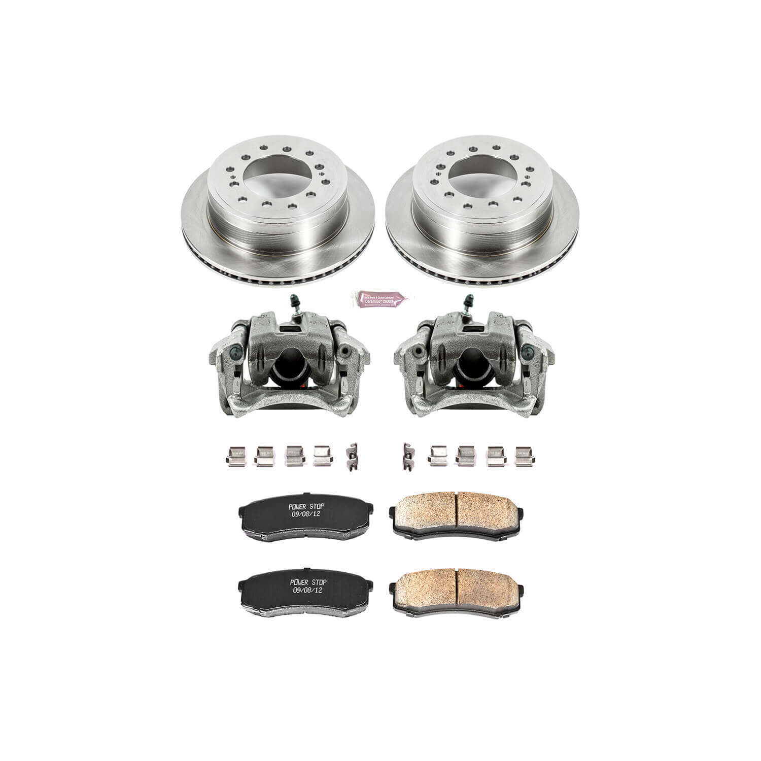 Power Stop KCOE5875 Autospecialty 1-Click Daily Driver Rear Brake Kit for 2010-2023 Lexus GX460 product image