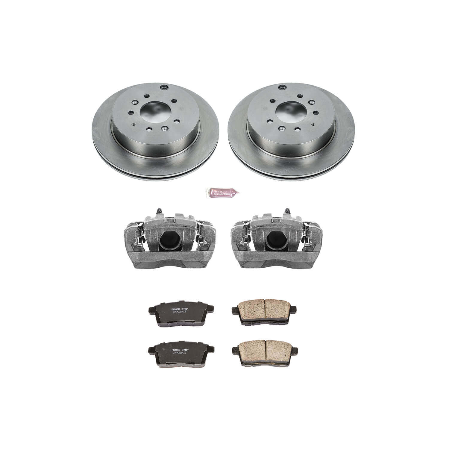 Power Stop KCOE5876 Autospecialty 1-Click Daily Driver Rear Brake Kit for 2007-2012 Mazda CX-7 product image