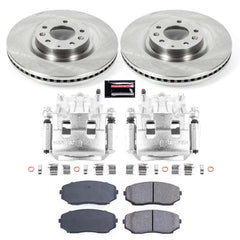 Power Stop KCOE5878A Autospecialty 1-Click OE Replacement Front Brake Kit With Calipers for 2011-2015 Mazda CX-9 product image