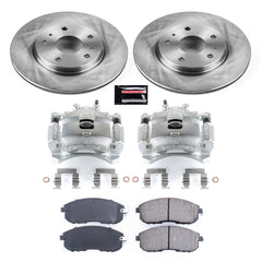 Power Stop KCOE5887 Autospecialty 1-Click OE Replacement Pad And Rotor Kit With Calipers for 2007-2013 Suzuki SX4 product image