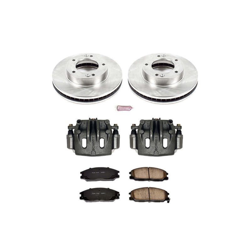 Power Stop KCOE5899 Autospecialty 1-Click Daily Driver Front Brake Kit for 2003-2006 Kia Sorento product image