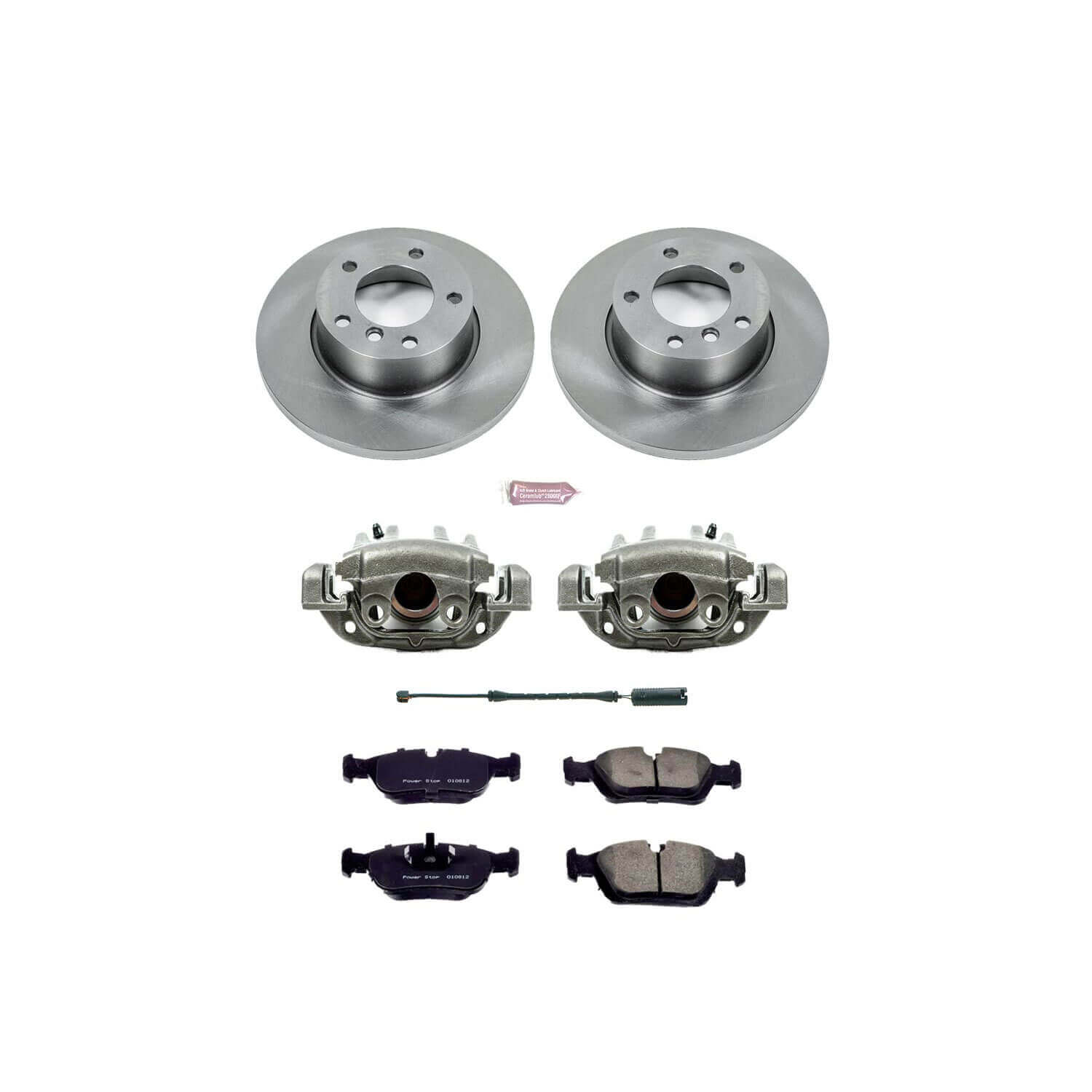 Power Stop KCOE590 Autospecialty 1-Click Daily Driver Front Brake Kit for 1999 BMW 318Ti product image