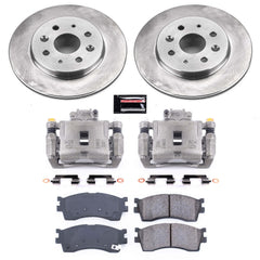 Power Stop KCOE5902 Autospecialty 1-Click OE Replacement Front Brake Kit With Calipers for 2003-2005 Kia Rio product image