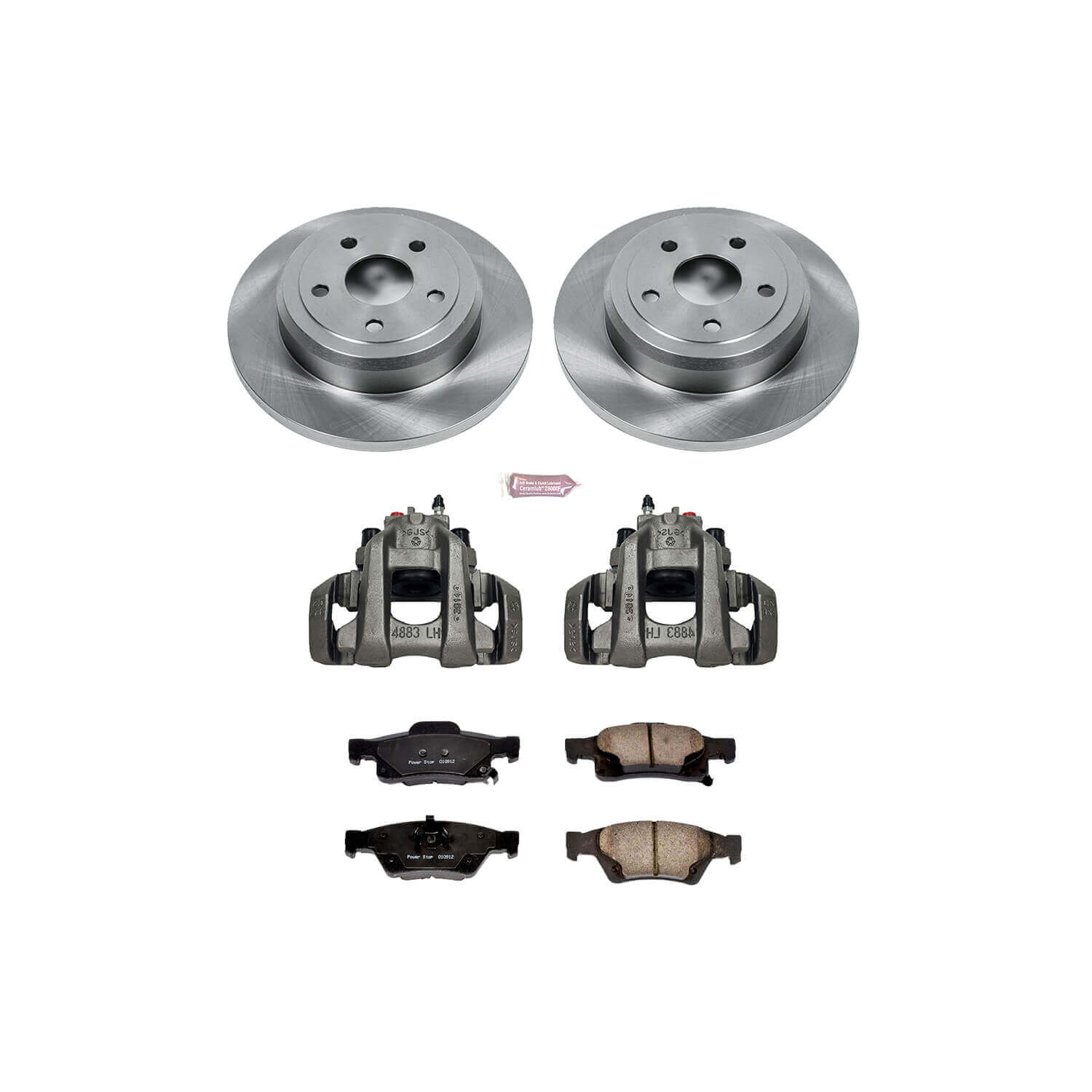 Power Stop KCOE5950 Autospecialty 1-Click Daily Driver Rear Brake Kit for 2011-2017 Dodge Durango product image