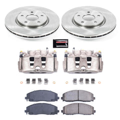 Power Stop KCOE5959 Autospecialty 1-Click OE Replacement Front Brake Kit With Calipers for 2017-2019 Chrysler Pacifica product image