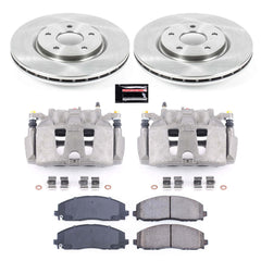 Power Stop KCOE5959A Autospecialty 1-Click OE Replacement Front Brake Kit With Calipers for 2012-2020 Dodge Journey product image