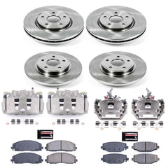 Power Stop KCOE5960B Autospecialty 1-Click OE Replacement Pad And Rotor Kit With Calipers for 2012-2020 Dodge Journey product image