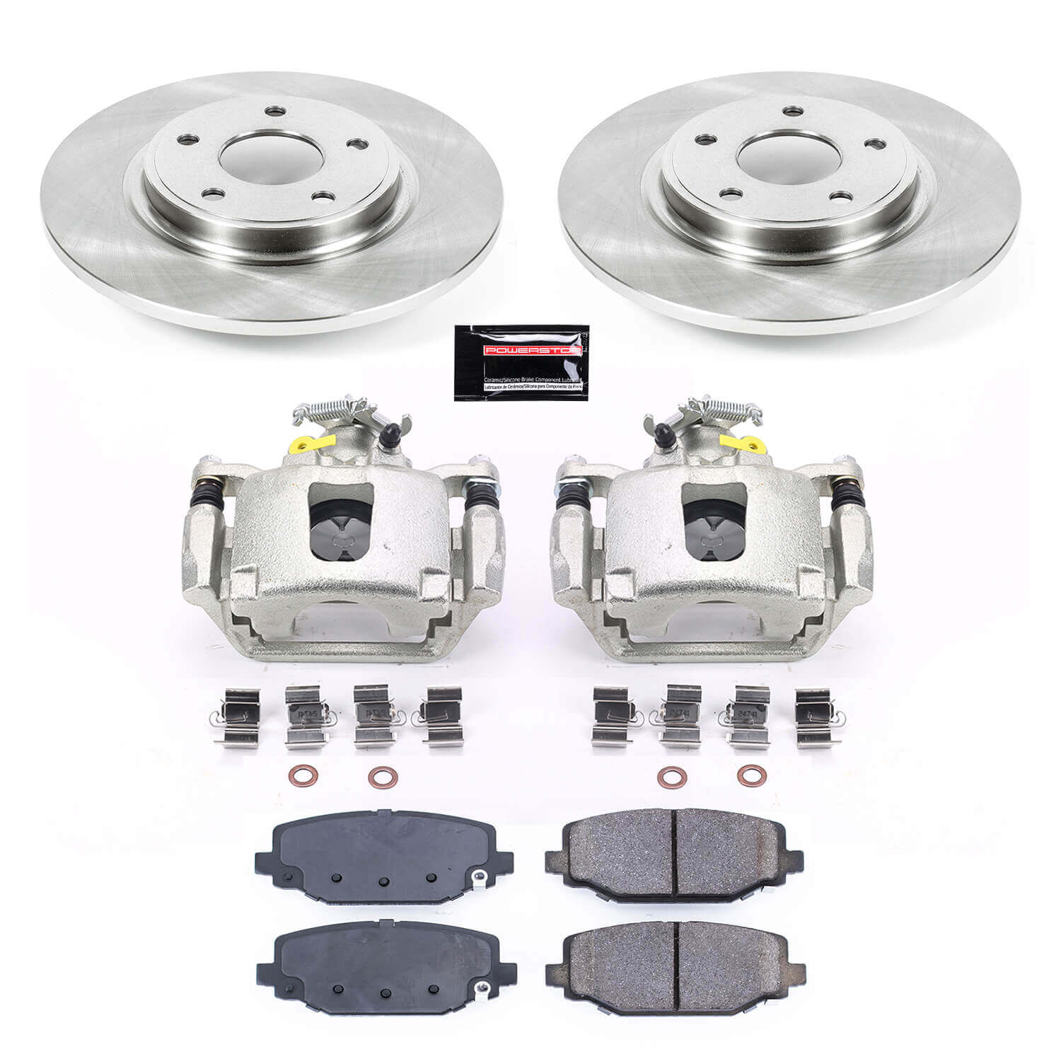 Power Stop KCOE5961 Autospecialty 1-Click OE Replacement Rear Brake Kit With Calipers for 2012-2016 Chrysler Town & Country product image
