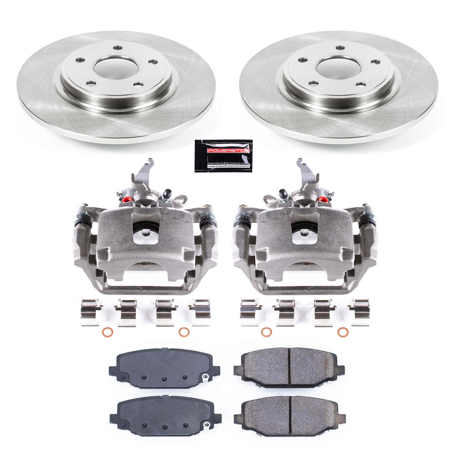 Power Stop KCOE5961B Autospecialty 1-Click OE Replacement Pad And Rotor Kit With Calipers for 2012-2020 Dodge Journey product image