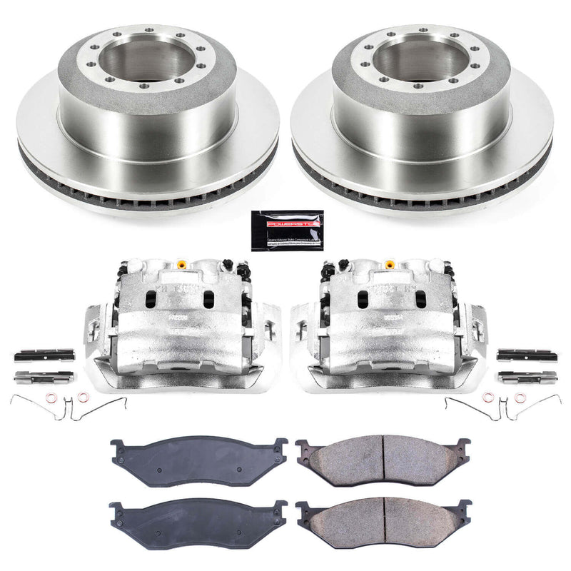 Power Stop KCOE5966 Autospecialty 1-Click OE Replacement Rear Brake Kit With Calipers for 2005-2009 Ford F-450 Super Duty product image