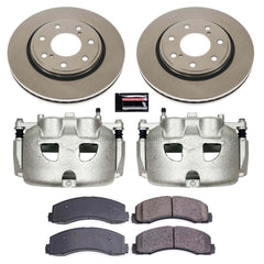 Power Stop KCOE5972 Autospecialty 1-Click OE Replacement Pad And Rotor Kit With Calipers for 2010-2011 Ford F-150 product image