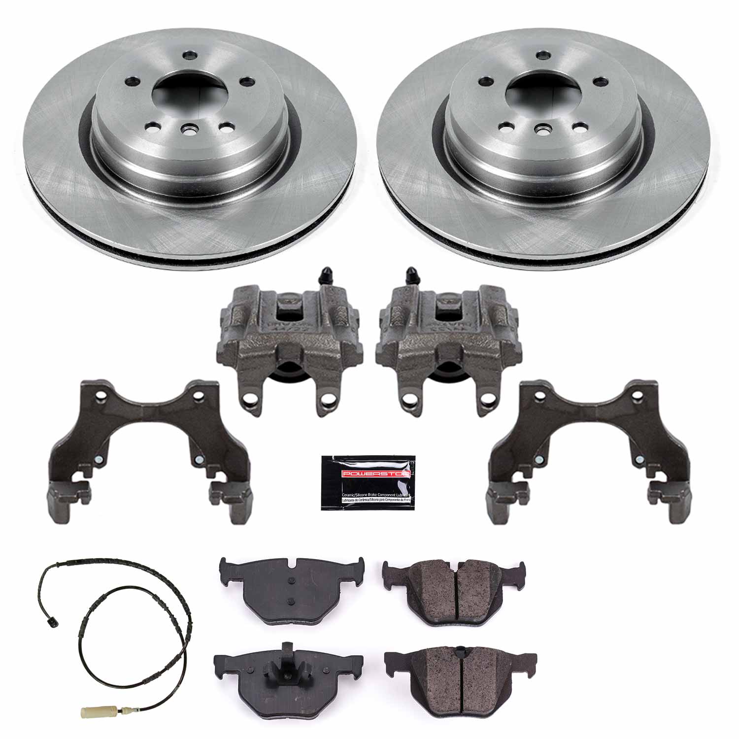 Power Stop KCOE5982 Autospecialty 1-Click Daily Driver Rear Brake Kit for 2011 BMW 335D product image