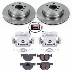 Power Stop KCOE5984 Autospecialty 1-Click OE Replacement Pad And Rotor Kit With Calipers for 2007-2008 BMW X5 3.0SI product image