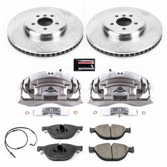 Power Stop KCOE6012 Autospecialty 1-Click OE Replacement Pad And Rotor Kit With Calipers for 2009 BMW 750I product image