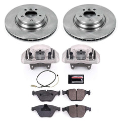 Power Stop KCOE6058 Autospecialty 1-Click Daily Driver Front Brake Kit for 2011-2012 BMW 335I Xdrive product image