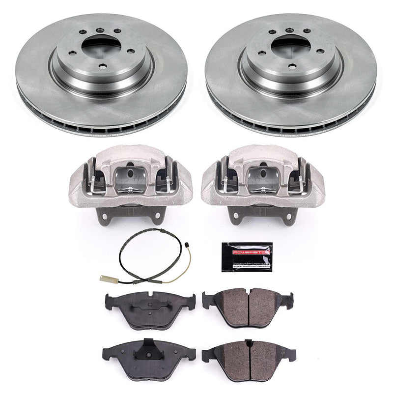 Power Stop KCOE6058 Autospecialty 1-Click Daily Driver Front Brake Kit for 2011-2012 BMW 335I Xdrive product image