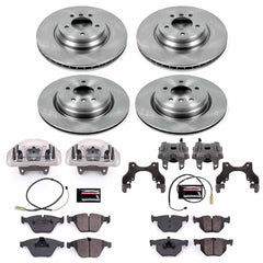 Power Stop KCOE6059 Autospecialty 1-Click Daily Driver Front And Rear Brake Kit for 2011-2012 BMW 335I Xdrive product image