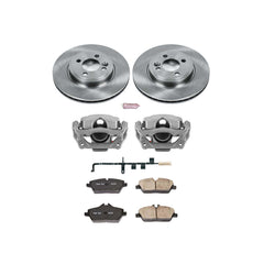 Power Stop KCOE6066 Autospecialty 1-Click Daily Driver Front And Rear Brake Kit for 2007 MINI Cooper Base Hatchback product image