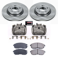 Power Stop KCOE6094 Autospecialty 1-Click OE Replacement Front Brake Kit With Calipers for 2017-2018 Nissan Sentra Nismo, SR Turbo product image