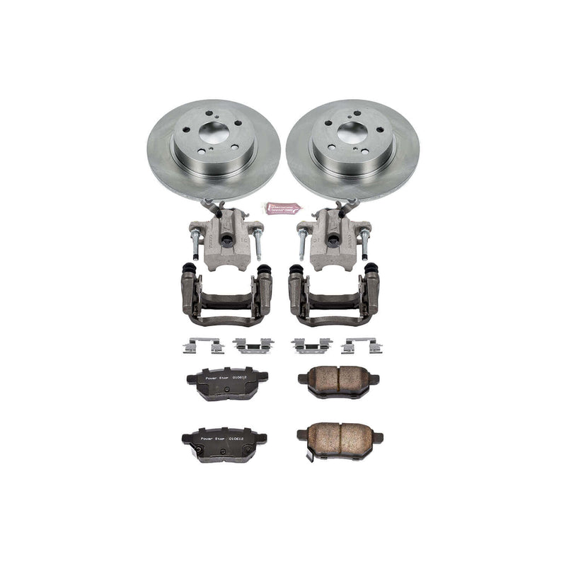 Power Stop KCOE6097 Autospecialty 1-Click Daily Driver Rear Brake Kit for 2011-2016 Scion Tc product image
