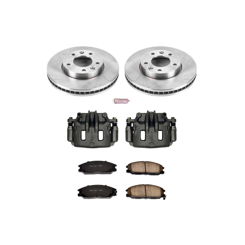 Power Stop KCOE6108 Autospecialty 1-Click Daily Driver Front Brake Kit for 2004-2005 Kia Sedona product image