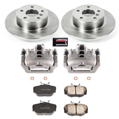 Power Stop KCOE6152 Autospecialty 1-Click OE Replacement Pad And Rotor Kit With Calipers for 1999 Land Rover Discovery Series Ii product image