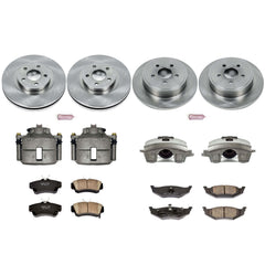 Power Stop KCOE6180 Autospecialty 1-Click Daily Driver Front And Rear Brake Kit for 2010 Chrysler Pt Cruiser product image
