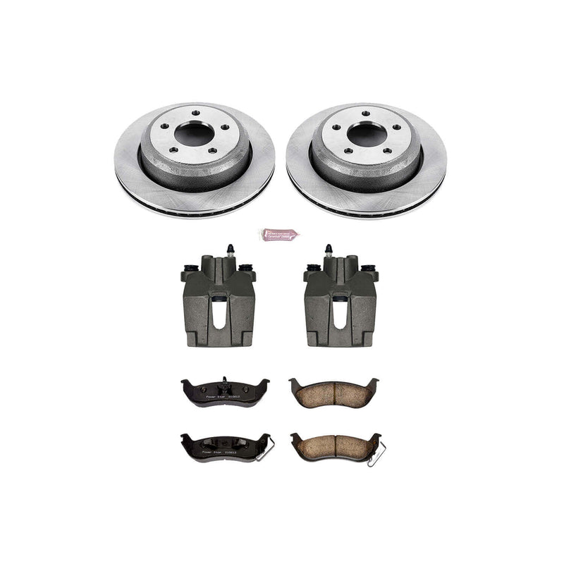 Power Stop KCOE6181 Autospecialty 1-Click Daily Driver Rear Brake Kit for 2010-2011 Ford Ranger product image