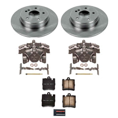 Power Stop KCOE620 Rear Autospecialty 1-Click OE Replacement Pad And Rotor Kit With Calipers for 2006-2008 Mercedes-Benz SLK280 product image