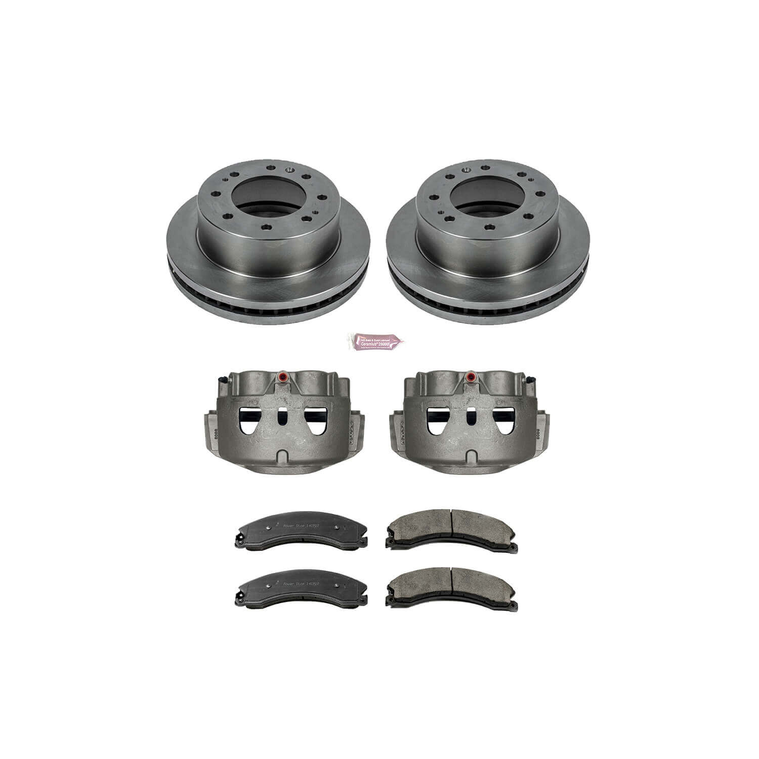 Power Stop KCOE6258 Autospecialty 1-Click Daily Driver Front Brake Kit for 2012-2019 Chevrolet Silverado 2500 HD product image